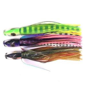 NEW ARRIVAL OEM Weiyu trolling bait sea fishing marlin tuna mahi dolphin wahoo shark Skirted deep sea fishing Lure mackerel