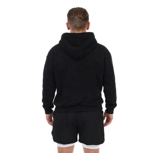 Sudadera con Capucha Unisex Personalizada para Otoño, con Impresión Digital, Felpa de Algodón Grueso, Ecológica, Corte Holgado, Estilo Urbano, Venta al Por Mayor - Product Image 3