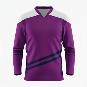 CAMISETA DE HOCKEY SOBRE HIELO DE ALTA CALIDAD UNISEX - Product Image 5