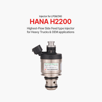 Nuevo Kit de ECU HANA H2200 Tipo E L de Alto Rendimiento Premium DC 12V para GLP/GNC/GNL, Sistema de Inyección con Inyector y Boquilla, ISO 15500