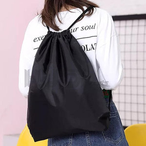 Eco Friendly Drawstring <b>Bags</b> Reusable Shopping And Carry <b>Bag</b> Lightweight Drawstring <b>Bags</b> For Running And Sports Activities - Product Image 2
