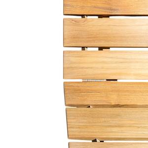 Chaise longue de jardin moderne en teck, dossier réglable, chaise de plage inclinable pour villa, hôtel, resort, mobilier de bord de piscine - Product Image 6