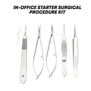Kit chirurgical orthopédique réutilisable pour usage en cabinet, instruments ophtalmiques, outils de microchirurgie en acier inoxydable - Product Image 2