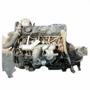Ensemble moteur diesel 4D33 d'occasion, moteur 4 cylindres pour camion, exportateur de moteurs diesel 4D33, moteur 4D33 avec boîte de vitesses - Product Image 5