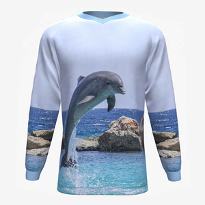 Fabricante Profesional de Camisetas de Pesca, Camiseta de Pesca Sublimada Personalizada para Torneos - Product Image 1