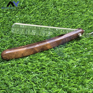 Navaja de Afeitar para Hombre, Maquinilla de Afeitar de Hoja Recta con Mango de Madera, Navajas de Afeitar Tradicionales Turcas - Product Image 4