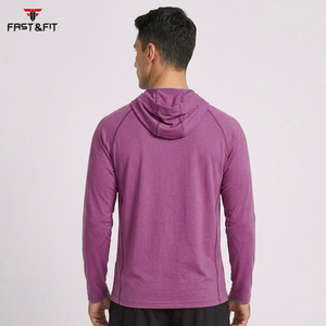 Vente en gros de sweats à capuche de pêche pour hommes, à manches longues, légers, respirants, à séchage rapide, avec sublimation de logo - Product Image 5