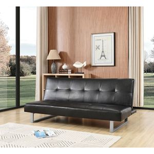 Divano Letto Glory Furniture Chroma G116 S NERO - Arredamento Confortevole ed Elegante - Product Image 3