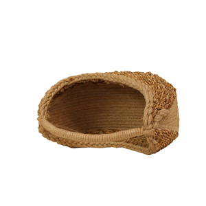 Sac à bandoulière vintage en jonc de mer, sac hobo tissé en fibre végétale, texture naturelle pour usage quotidien - Product Image 3