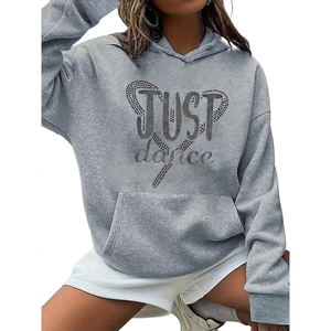 Sweat-shirts à capuche pour femmes de qualité supérieure, en blanc, vente en gros, personnalisables avec impression - Product Image 1