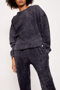 Sudadera con Capucha Ligera de Invierno, Personalizable con Logotipo OEM, Informal, Transpirable, Lisa, de Longitud Completa, Estilo Urbano, para Mujer, Conjunto Deportivo de Dos Piezas - Product Image 5