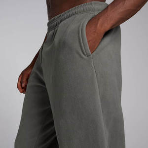 Men Fleece Jogger <b>Trousers</b> <b>Elastic</b> <b>Waist</b> Drawstring Casual Pants Pocketed Athletic Wear - Product Image 5