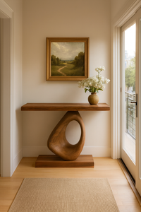 Mesas de Consola de Madera Maciza Natural para Decoración de Hoteles Ecológicos con Diseño Único, Muebles de Madera, Muebles de Hotel de Diseño - Product Image 6