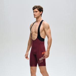 Conjunto de Pantalones Cortos de Ciclismo con Tirantes, Sublimación Personalizada, Diseño Sublimado, Transpirable, de Secado Rápido, Tallas Grandes, Unisex, Venta al Por Mayor - Product Image 3