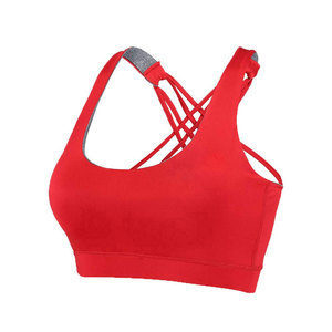 Soutien-gorge de sport dos nageur premium avec compression douce et conception performante et flexible pour femme - Product Image 2
