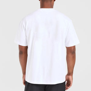 T-shirts amples de haute qualité, style streetwear, en coton biologique tricoté, personnalisables, style urbain, écologiques - Product Image 2