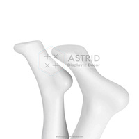 Pieds en plastique PE Mannequin Chaussures Sandale Chaussettes Pied Modèle Stand pour affichage de magasin