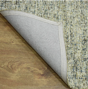 Alfombra KNOT, hecha a mano con lana de alta calidad, ecológica, antideslizante, gris azulado, ideal para sala de estar, habitaciones infantiles, hoteles y oficinas. - Product Image 3