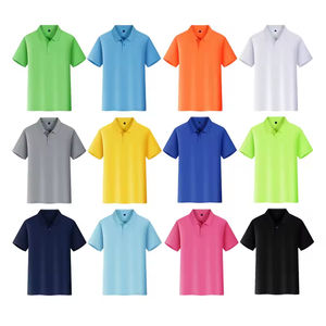 Polo de golf unisexe à manches courtes en coton de haute qualité, séchage rapide, personnalisable avec logo imprimé par sublimation pour hommes – Vente en gros - Product Image 3