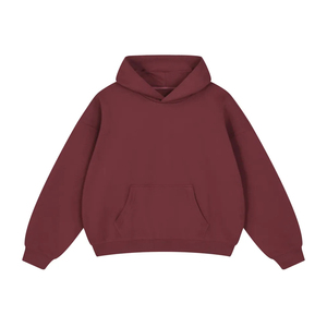Customized <b>Hoodie</b> 100% Cotton Fleece Casual Streetwear Pullover Hooded Sweatshirt Embroidery Logo Supplier OEM - Product Image 6