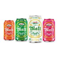 Nuevo Producto, MOQ Bajo, Cerveza Sin Alcohol NAWON MALT 330ml, Sabor Frambuesa, Botella, OEM, ODM, Venta al Por Mayor, Fábrica de Bebidas, GMP