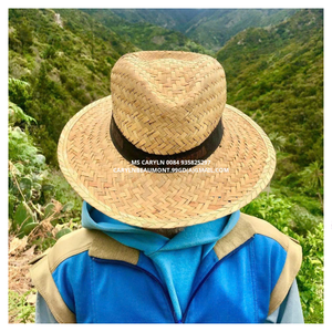 Sombreros de Paja Estilo Panamá para Hombre y Mujer, de Ala Ancha, para Playa, Verano, Viajes, Uso Diario, con Cordón Ajustable, Protección Solar, Personalizables - Product Image 4