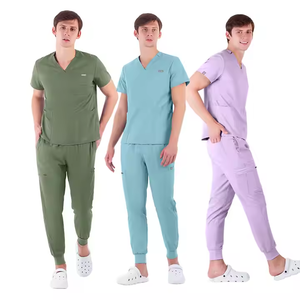 Uniformes d'infirmière classiques 2026 en Spandex ultra doux, respirants, absorbants la transpiration, détectables par les contrôleurs de sécurité, couleurs personnalisables, pour hommes et femmes - Product Image 2