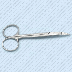 Últimas Tijeras Oftálmicas Reutilizables Wilmer Converse de 4 Pulgadas Anguladas para Cirugía Conjuntival, Instrumento Quirúrgico Microquirúrgico - Product Image 4
