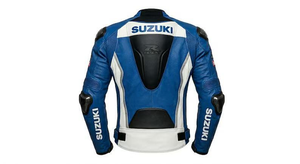 Men’s Zuzuki MotoCP Cowhide Leather <b>Racing</b> <b>Jacket</b>/Chaqueta – Premium Speed & Trackwear Gear Made To Measure CE Level 2 - Product Image 2