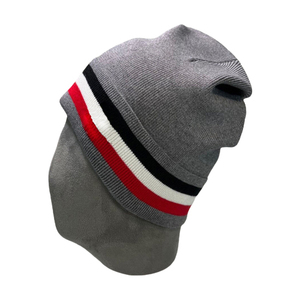 Bonnets en tricot 100% acrylique personnalisés en gros, logo OEM sur mesure, bonnet adulte décontracté pour l'hiver, style streetwear. - Product Image 4
