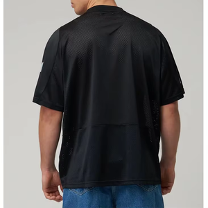 Conjunto de Camiseta de Fútbol Unisex 100% Poliéster, Personalizable con Logotipo, para Entrenamiento, Adultos, Servicio OEM, Automatizado, Tallas Grandes - Product Image 3