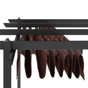Pergola Retrattile con Tenda Parasole per Giardino e Patio - Schermo Parasole e per la Privacy Facile da Usare - Product Image 5