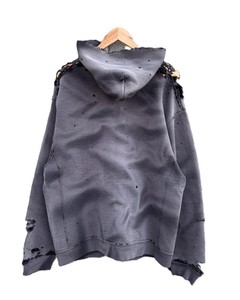 Men's Distressed <b>Vintage</b> Hoodie Regular Fit 100% Cotton Fleece Digital Printing Winter Streetwear Casual <b>Sweatshirt</b> - Product Image 3