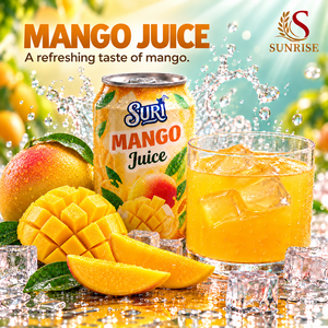 Jus de mangue SURI 330ml en conserve, boisson aux fruits prête à boire, en provenance du Vietnam - Product Image 1