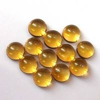 Pierre précieuse naturelle de citrine ovale faite à la main pour la fabrication de bijoux, de haute qualité, certifiée par un tiers, Paraiba FF JEWELLERS, jaune doré