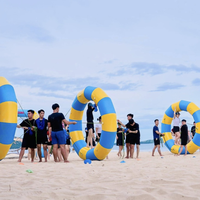510 Days All Seasons Thuy Linh, Roue gonflable portable en PVC à installation facile, designs variés, pour activités de team building et activités de plein air, Viet