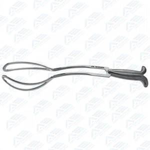Pinces de qualité médicale pour gynécologues et sages-femmes Pinces pour bébés Pinces de sortie obstétricale Instruments médicaux chirurgicaux - Product Image 2