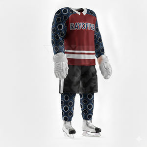 Nouveau style de maillot de hockey sur glace pour l'entraînement au football, maillot de hockey sur glace personnalisé avec logo, fabriqué au Pakistan, maillot de hockey sur glace de qualité supérieure, ensemble de maillots de hockey sur glace - Product Image 3