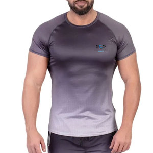เสื้อยืดออกกำลังกายผู้ชายทรงหลวมพิมพ์ลาย สำหรับขายออนไลน์ สินค้ามาใหม่ เสื้อยืดออกกำลังกายผู้ชายสั่งทำพิเศษ คุณภาพดีที่สุด ผ้าฝ้าย 100% - Product Image 4