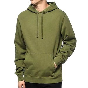 Sweat-shirt à capuche épais et lourd en polyester/coton blanc de qualité supérieure pour homme – Vente en gros, vierge - Product Image 2