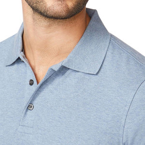 เสื้อโปโลชาย ผ้าฝ้ายผสมเนื้อนุ่ม เสื้อโปโลชายสไตล์หรูหรา คอปกทันสมัย สำหรับใส่ลำลองทุกวัน - Product Image 5
