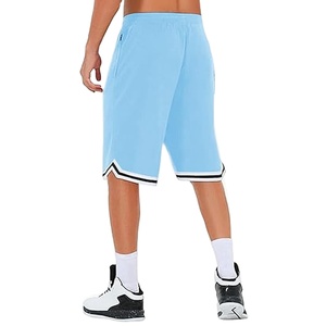 Fabricant OEM ODM de shorts de sport de football grande taille personnalisés, séchage rapide, respirants, avec poche discrète, pour la gym, vente en gros - Product Image 2