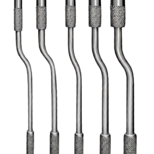 Lot de 5 Osteotomes Manuels en Acier Inoxydable pour Sinus Lift, Inclins et Réglables, à Pointe Concave, Instruments Chirurgicaux Dentaires pour Implants - Product Image 4