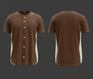 Maillot de baseball par sublimation, vêtements d'équipe personnalisés |   Kit de baseball d'équipe avec logo et numéros personnalisés |   Polyester respirant - Product Image 5