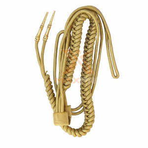Bullion Wire Aiguillettes Nylon Polyester Shoulder Cord Trim Decorative <b>Braided</b> Ornament Formal Garment <b>Accessory</b> Custom - Product Image 3