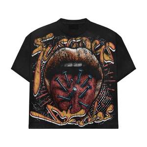 Camiseta transpirable de secado rápido para hombre con efecto lavado ácido – Lisa para serigrafía y DTG. Le ofrecemos todo lo necesario para personalizar. - Product Image 1