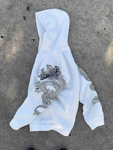 Sudadera con Capucha de Invierno de Primera Calidad, con Cierre, Suave y Transpirable, con Bolsillo, Unisex, 100% Algodón, 450GSM, Personalizable - Product Image 5