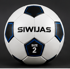 SIWJAS ลูกฟุตบอลขนาด 2 วัสดุ PU ลูกบอลกีฬาสำหรับเด็กทุกฤดูกาล - Product Image 1