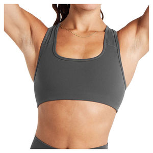 Soutien-gorge de sport athlétique professionnel pour femmes, à maintien élevé, séchage rapide, en Spandex/Polyester, idéal pour le yoga, l'entraînement et les activités de plein air - Product Image 3