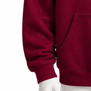 Cheap Price Custom Logo Front <b>Men</b> Loose Fit Solid Winter Heavy Weight Fleece Plain Dyed Breathable New Arrival 2026 - Product Image 2